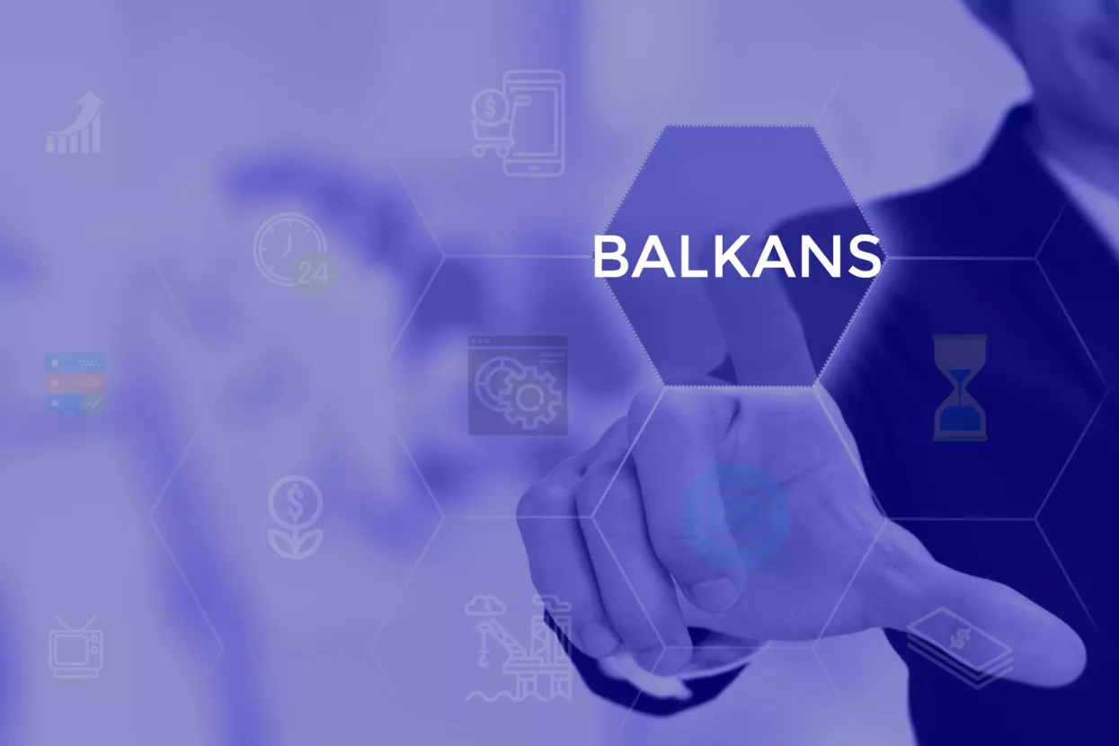 select BALKANS - technology and business concept