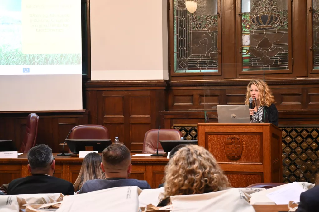 Vanja Jurišić s Agronomskog fakulteta u Zagrebu<br>Green CBC konferencija