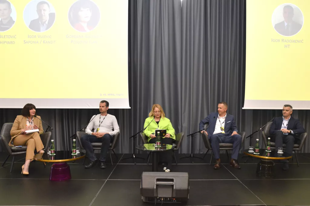 17. konferencija o nabavi, Gordana Gelenčer, Denis Miletović, Gjana Bekić, Igor Vujević, Igor Radojković