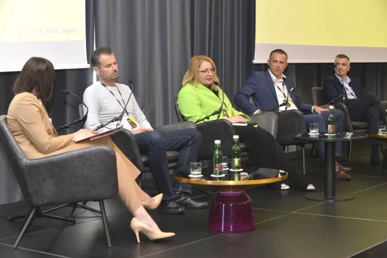 17. konferencija o nabavi, Gordana Gelenčer, Denis Miletović, Gjana Bekić, Igor Vujević, 