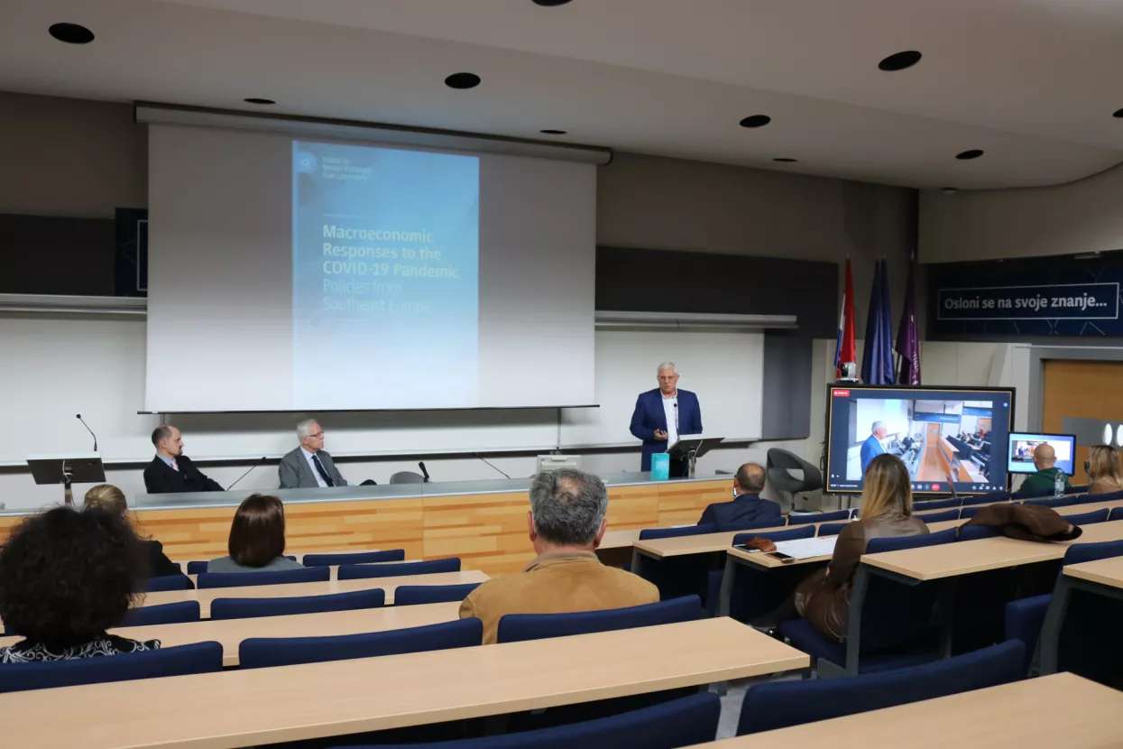 Predstavljanje knjige 'Macroeconomic Responses to the COVID-19 Pandemic Policies from Southeast Europe', EFZG