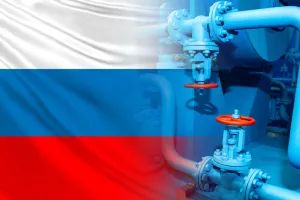 Rusija, prirodni plin, zastava