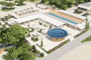 Ugostiteljsko-zabavni centar na plaži, Turisthotel