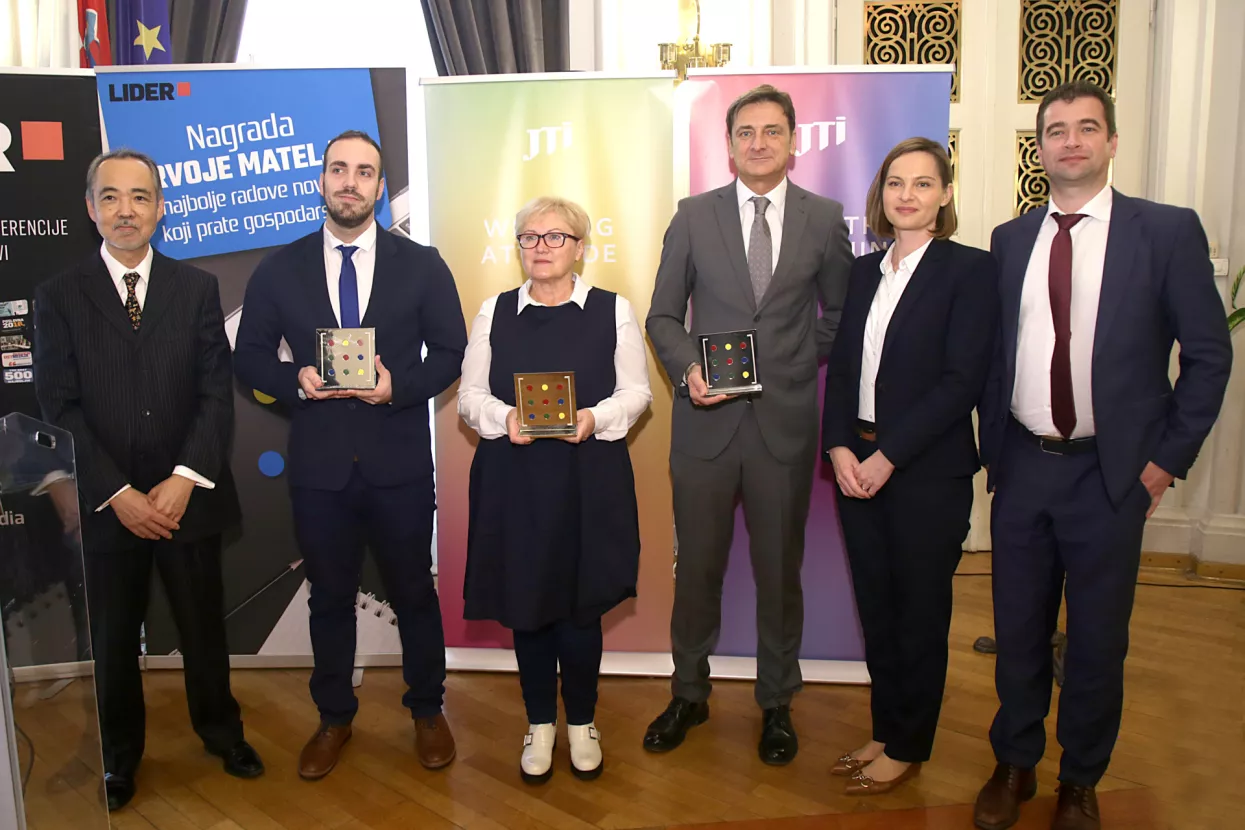 Nagrada Hrvoje Mateljić 2022. Iso Masato, Matija Mlinarić, Manuela Ta&scaron;ler, Željko Kardum, Bojana Božanić Ivanović i Andrei Poliakov