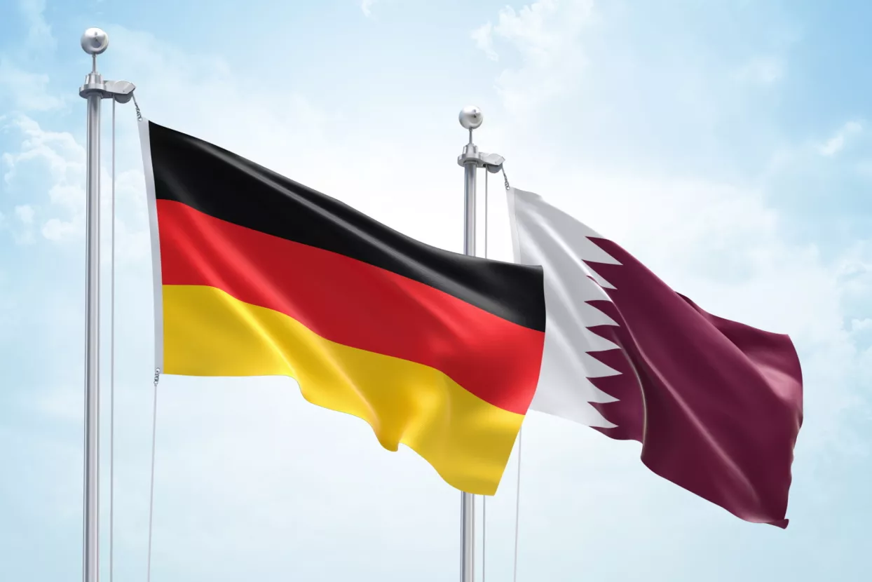 Katar Njemačka zastave