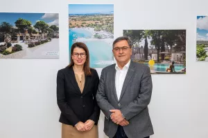 Predsjednica Uprave Turisthotela Meri Matešić Sičić i predsjednik Nadzornog odbora Frane Skoblar