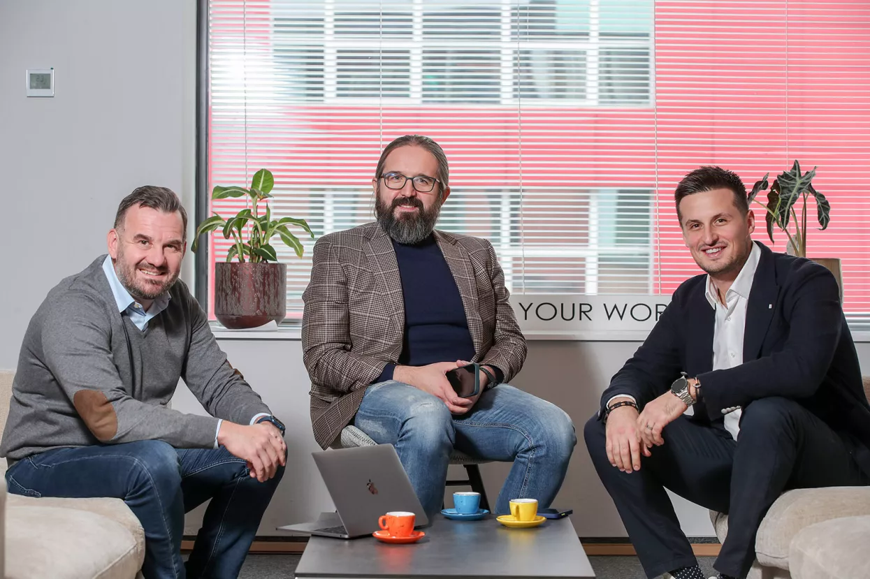 Robert Penezić, Azem Husrep, Damir Čausević