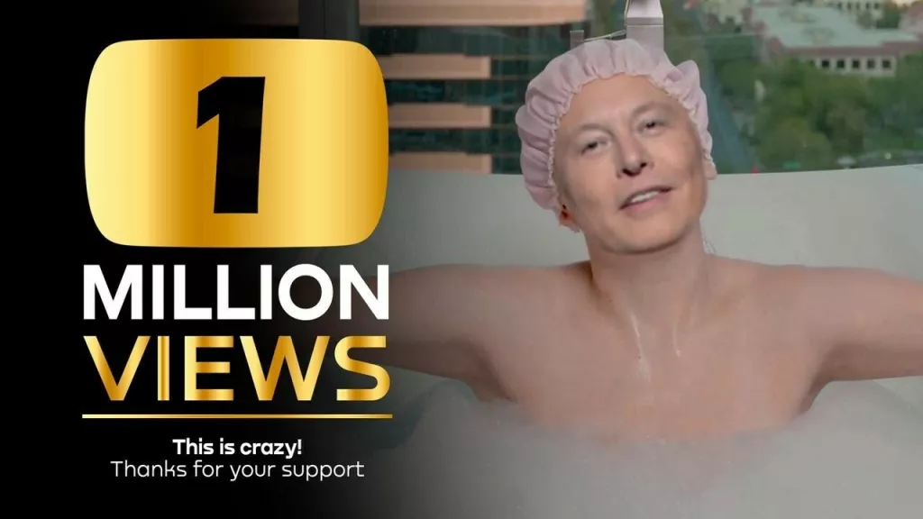 Startup reAlpha u svom je deepfake-videu smjestio Elona Muska u pjenušavu kupku iz koje objašnjava koncept grupnog financiranja. Video je prikupio 1,2 milijuna pregleda na YouTubeu i privukao zanimanje za reAlphu od '22 tisuće ljudi u 83 zemlje' 