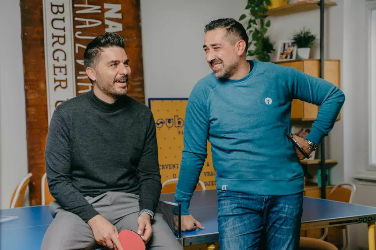 Alex Lazinica i Dragoljub Božović