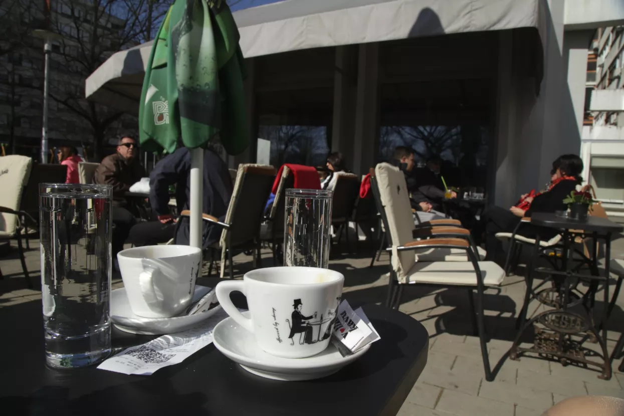 Otvorene terase kafića