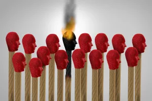 burnout, stres, sagorijevnje, izgaranje