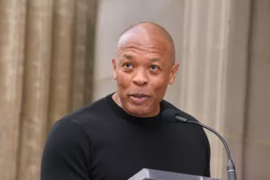 LOS ANGELES, CA. November 19, 2018 Dr Dre at the Hollywood Walk of Fame Star Ceremony honoring Snoop Dogg..PicturesPaul Smith/Featureflash