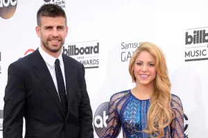 LAS VEGAS - MAY 18 Shakira & Gerard Pique arrives to the Billboard Music Awards 2014 on May 18, 2014 in Las Vegas, NY