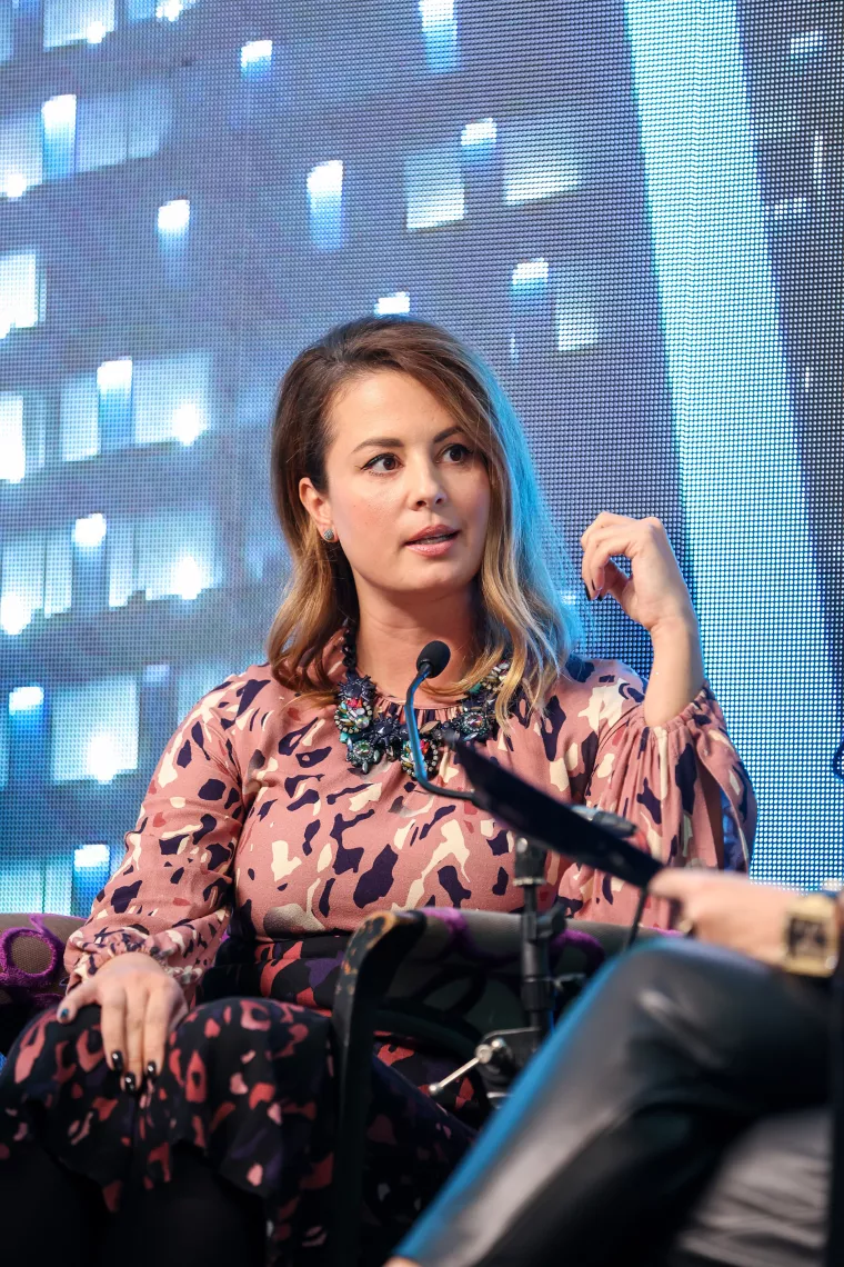 08.11.2022., Zagreb - Konferencija Poslovnog dnevnika Zagreb &ndash; bankarsko i financijsko srediste odrzana je u hotelu Sheraton. Panel rasprava: Buducnost je stigla &ndash; fintech. Magda Milas