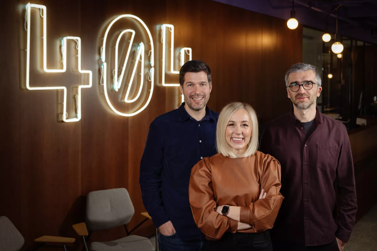 Parneri u 404 i Shapeu: Nikola Vrdoljak, Martina Pintarić i Zoran Steković