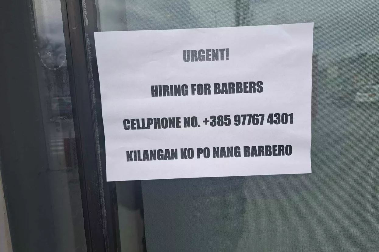 Oglas za posao na filipinskom