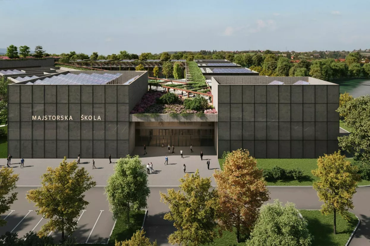 Budući izgled Majstorske škole u Sisku