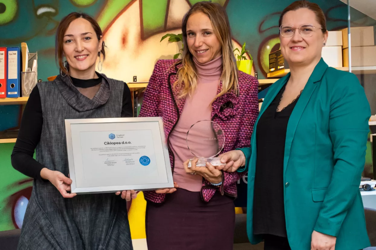 Ciklopea, poslodavac partner