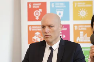 konferencija "Ulaganje u održivost" u organizaciji Deloitte, Hrvatska udruga poslodavaca (HUP) i Global Compact Mreža Hrvatska. <br>Marko Ćosić