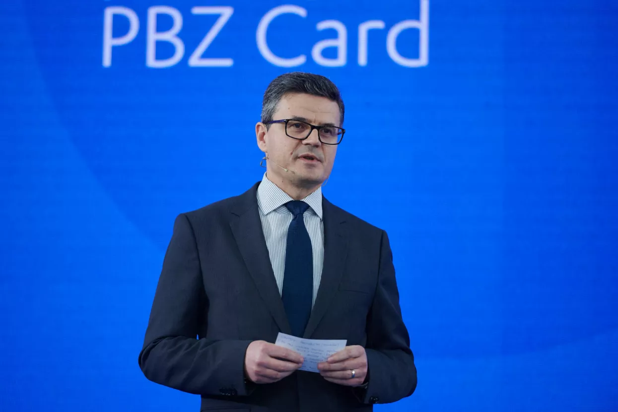 Mislav Blažić, predsjednik Uprave PBZ Carda