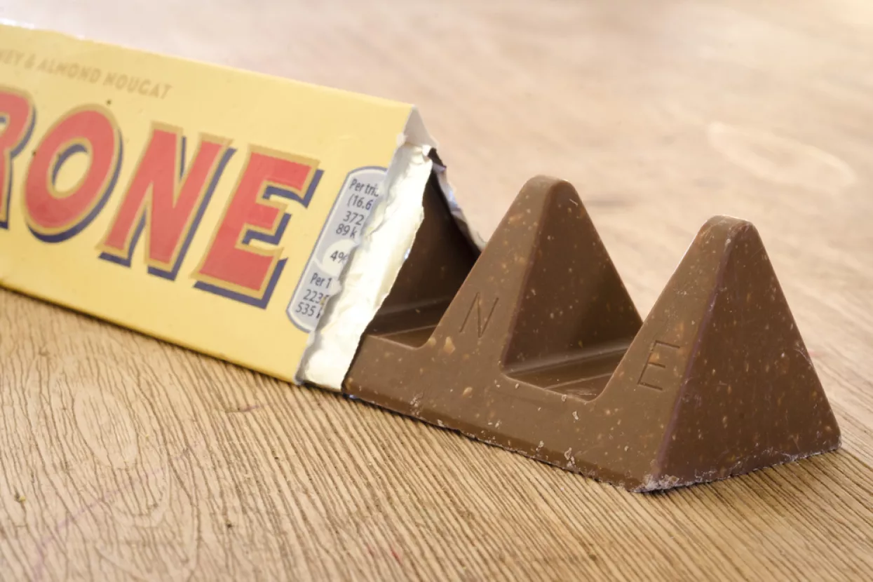 Toblerone čokolada