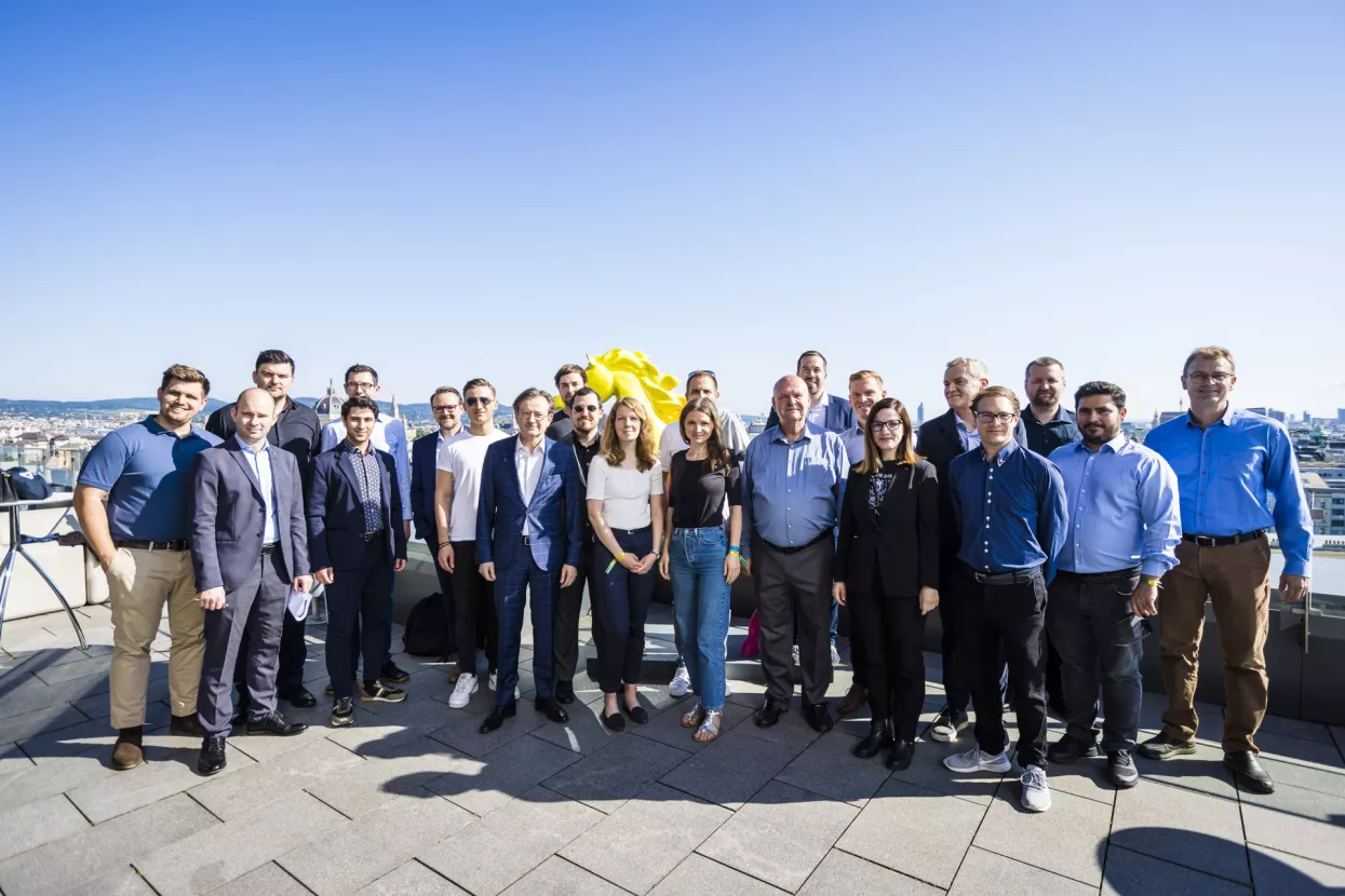 Sudionici programa "Discover Vienna: Manufacturing Edition" 2022.