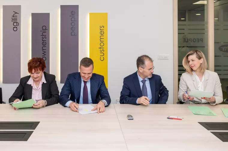 Jasna Pipunić, Siniša Komnenović, Siniša Koritnik, Martina Slunjski