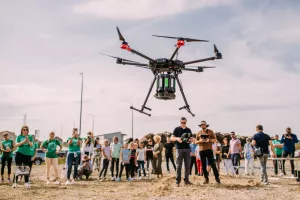 pošumljvanje dronovima