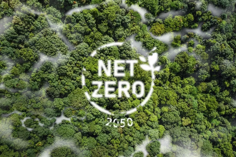 net zero koncept