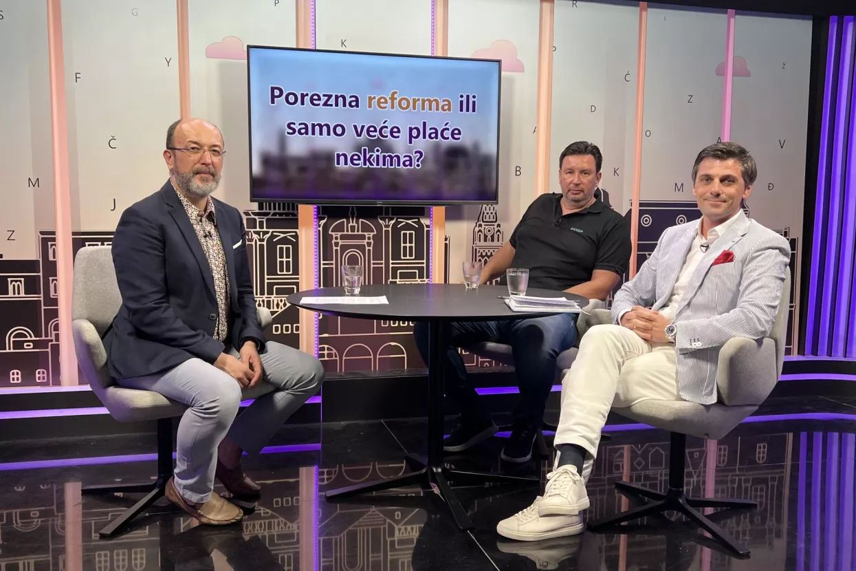 Krešimir Macan, Hrvoje Bujas i Andrej Grubišić