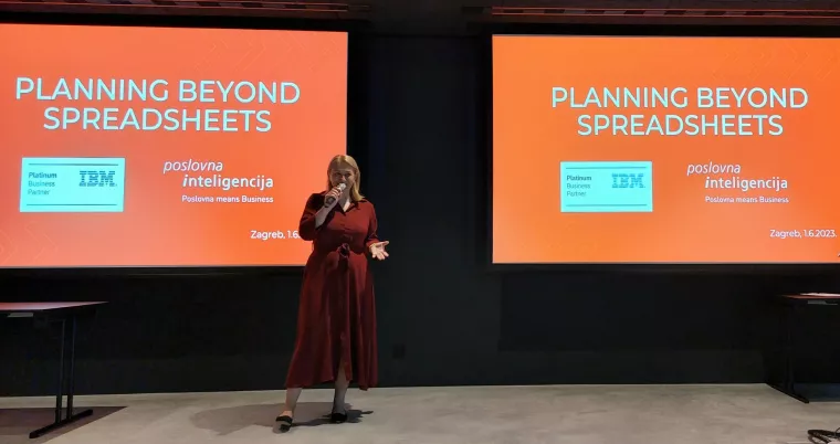 Lidija Karaga, panel Planning beyond Spreadsheets