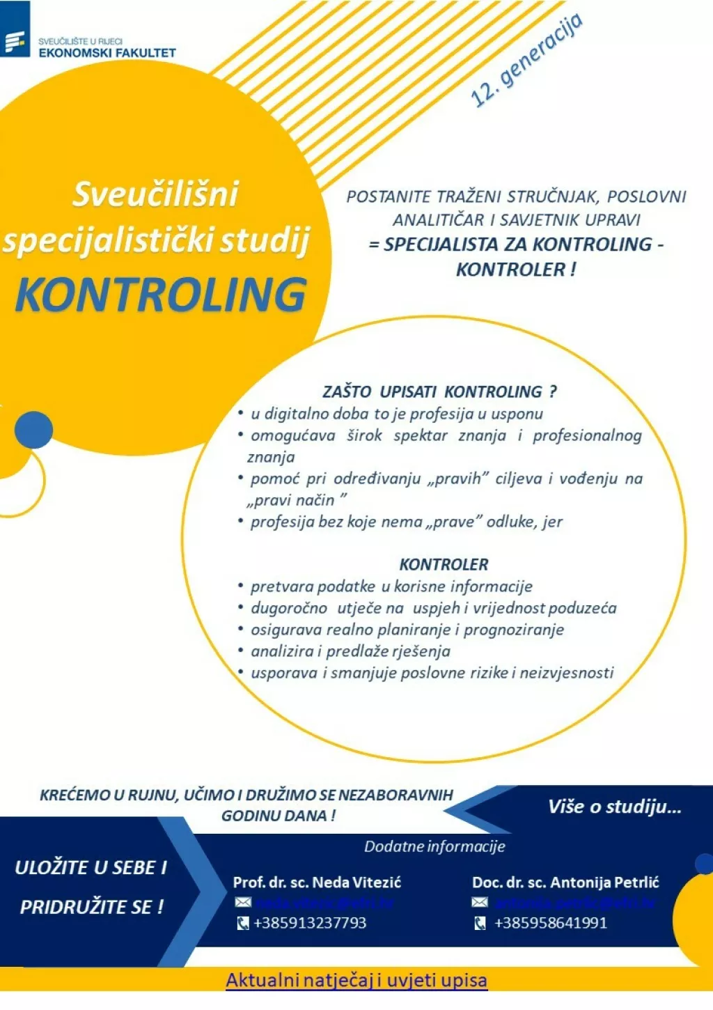 EFRI studij kontroling