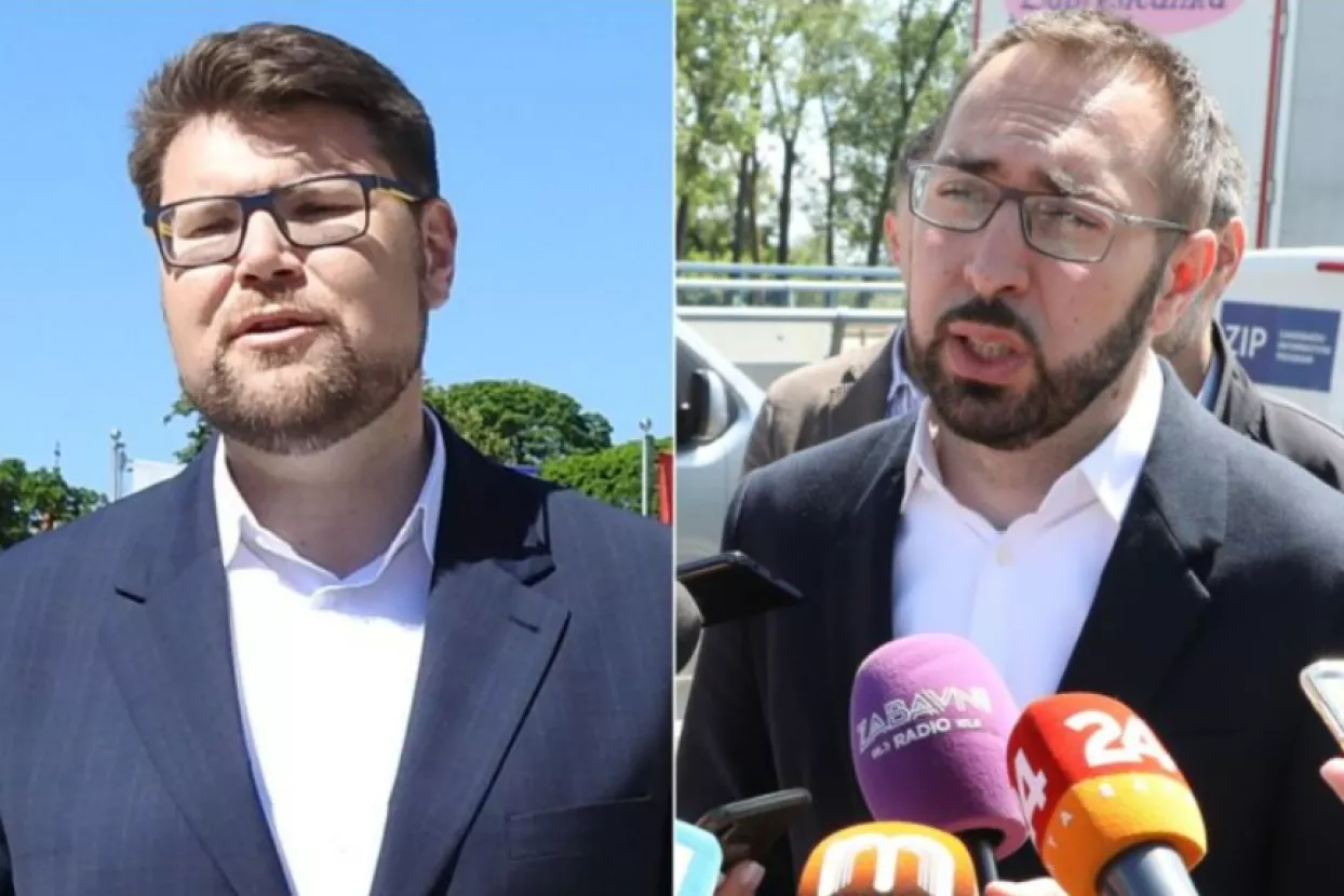 Peđa Grbin i Tomislav Tomašević