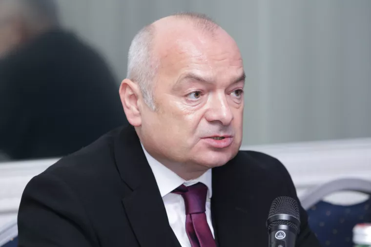 Konferencija za medije Udruge dru&scaron;tava za upravljanje mirovinskim fondovima i mirovinskih osiguravajućih dru&scaron;tava (UMFO), Dubravko &Scaron;timac