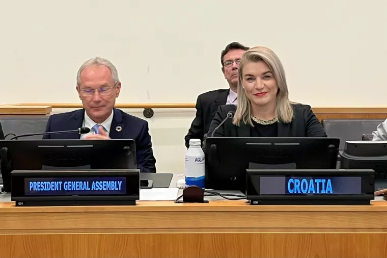 Nikolina Brnjac u New Yorku na Političkom forumu o održivom razvoju pod okriljem Gospodarskog i socijalnog vijeća - ECOSOC-a
