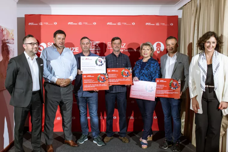 Generali osiguranje s dobitnicima SME EnterPRIZE-a
