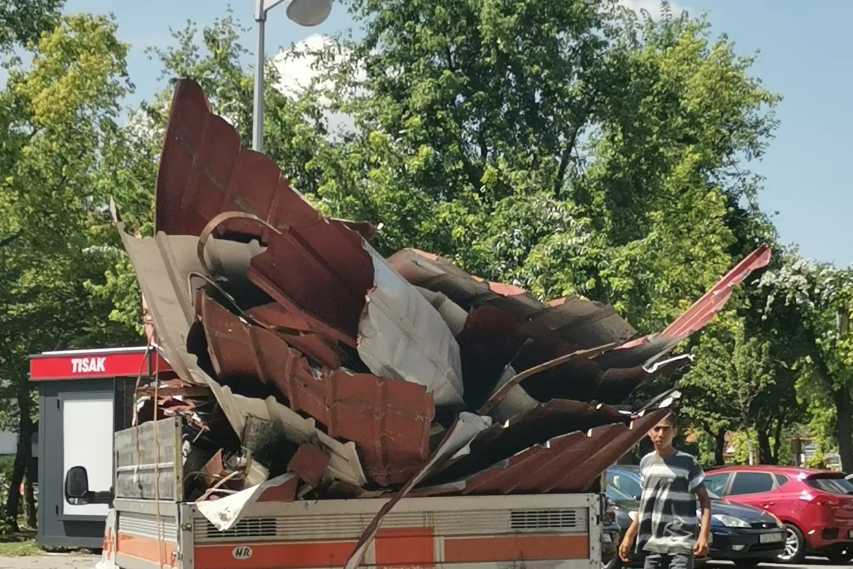 Posljedice oluje u Zagrebu