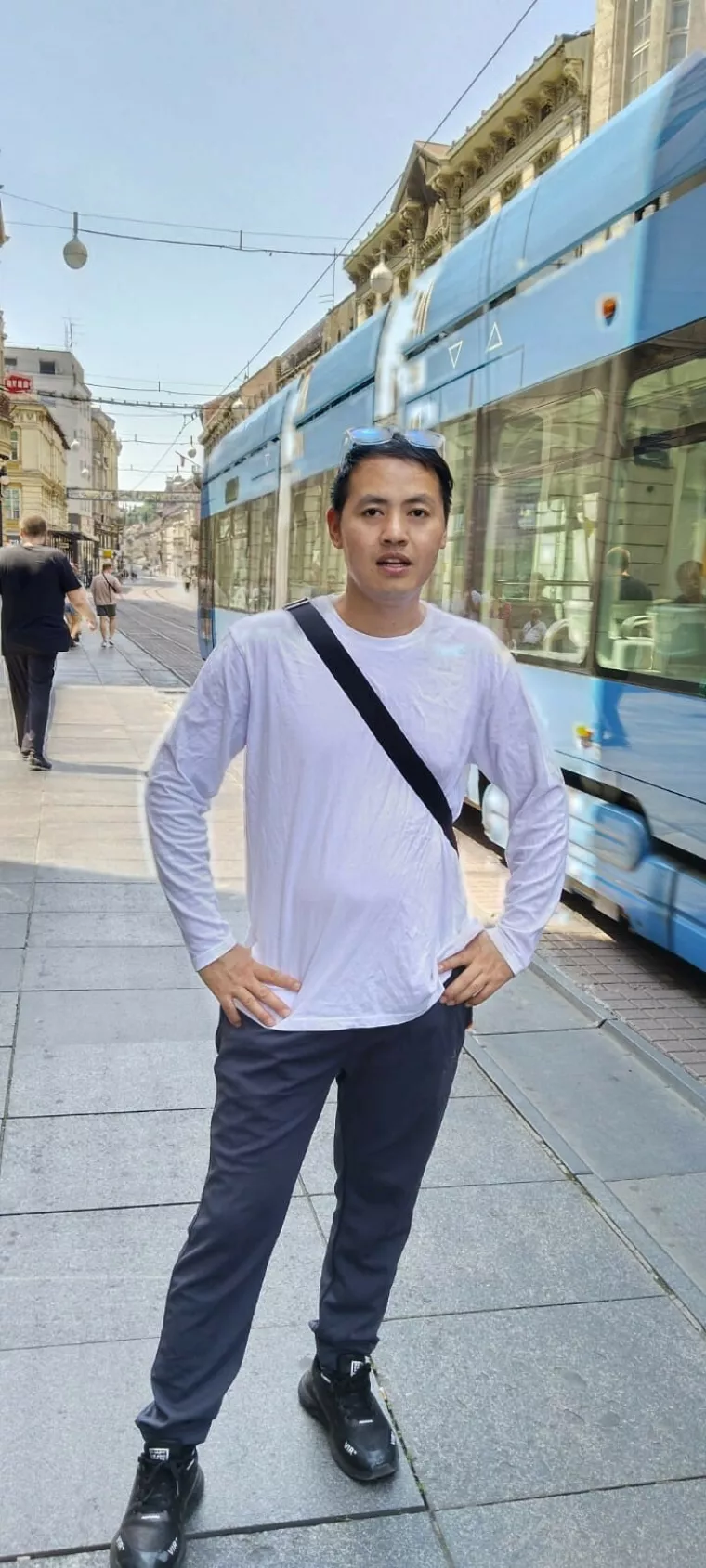 Birendra Rai u šetnji zagrebačkom Ilicom