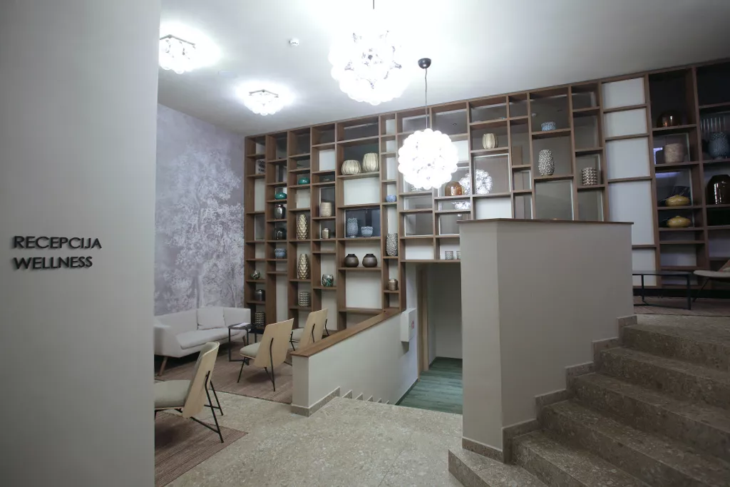 Preuređeni dio hotelskog kompleksa u Termama Jezerčica