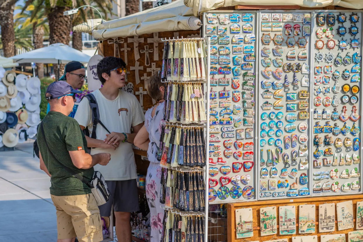 Split, turisti, sajam, trgovina, prodaja