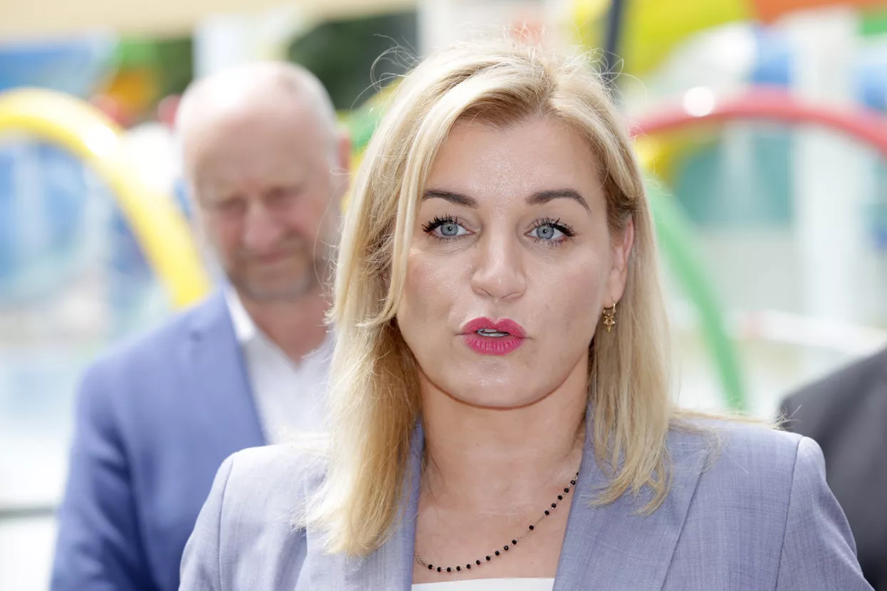 Nikolina Brnjac, Službeno otvaranje nove vodene atrakcije u Termama Jezerčica