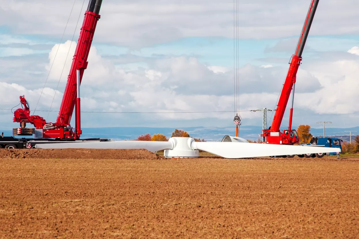 vjetroelektrana, rastavljanje, demontaža, montaža