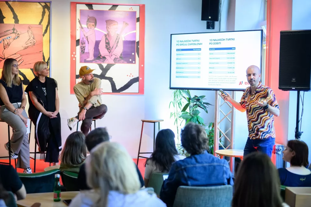 Hrvatska gejming industrija, A1 Hrvatska<br>Maja Fistrić, Iva Ančić, Damir Đurović, Vladimir Bogdanić