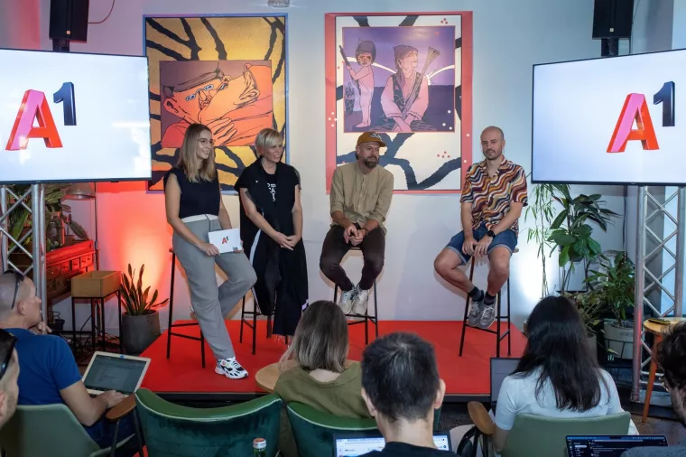 Hrvatska gejming industrija, A1 Hrvatska<br>Maja Fistrić, Iva Ančić, Damir Đurović, Vladimir Bogdanić