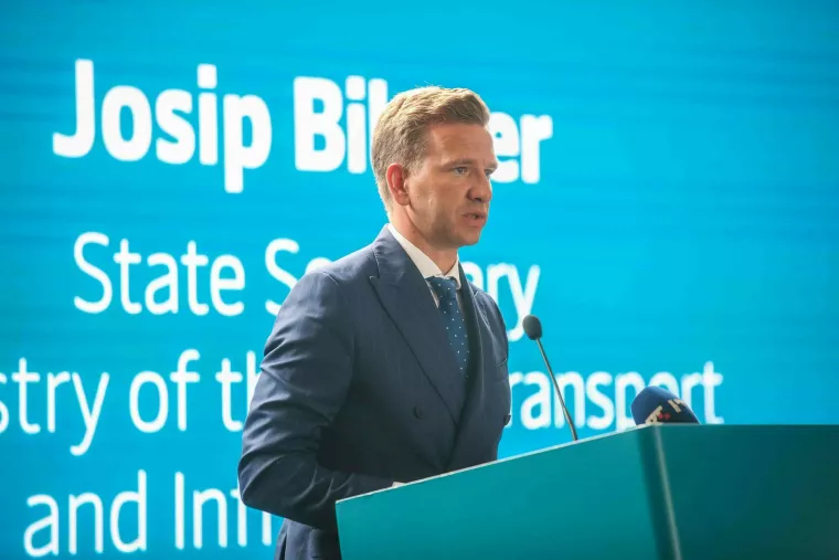 Josip Bilaver, državni tajnik Ministarstva mora, prometa i infrastrukture<br>Rijeka Gateway