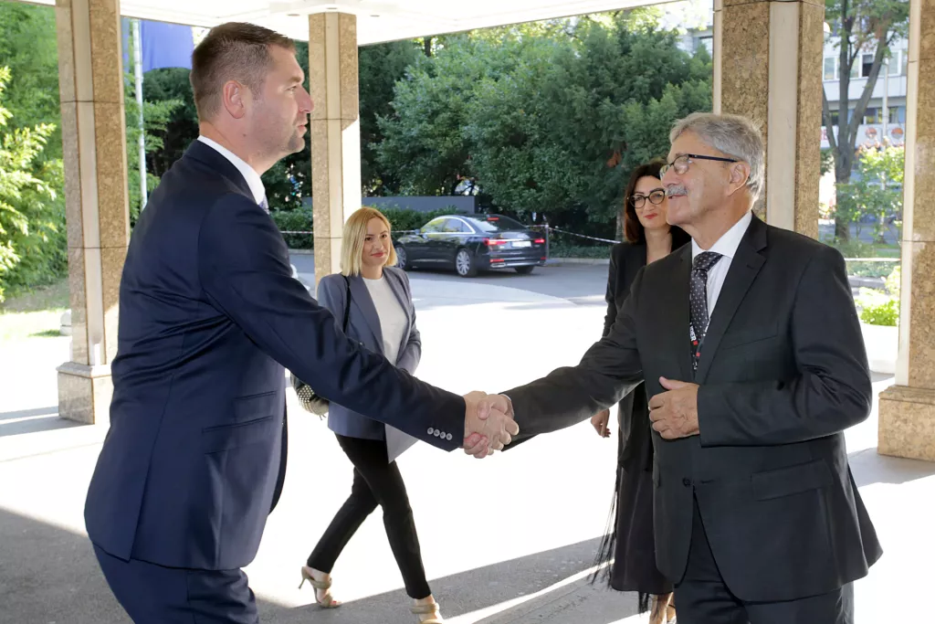 Dan velikih planova 2023. Davor Filipović i Miodrag &Scaron;ajatović