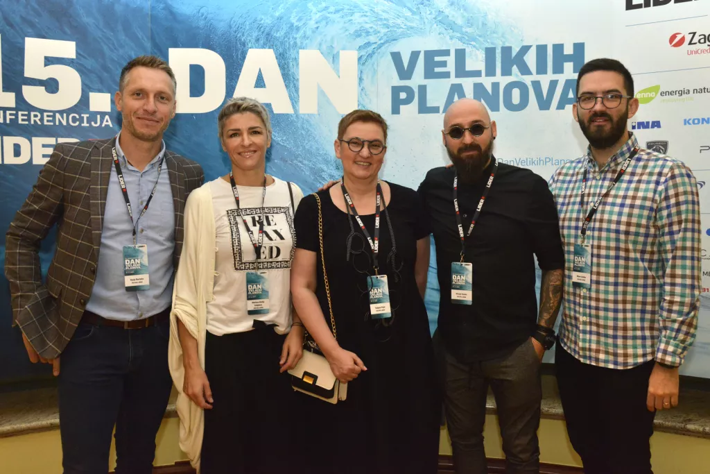 Dan velikih planova 2023. Vanja Bartolec, Martina Hrelja Ga&scaron;parac, Tatjana Prpić, Hrvoje Novinc, Albert Gruber