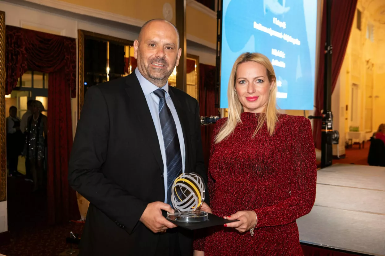 Tomislav_Ramljak, Centar i Maja Pavelic Opuhac potpredsjednica Hrvatske udruge menadzera sigurnosti