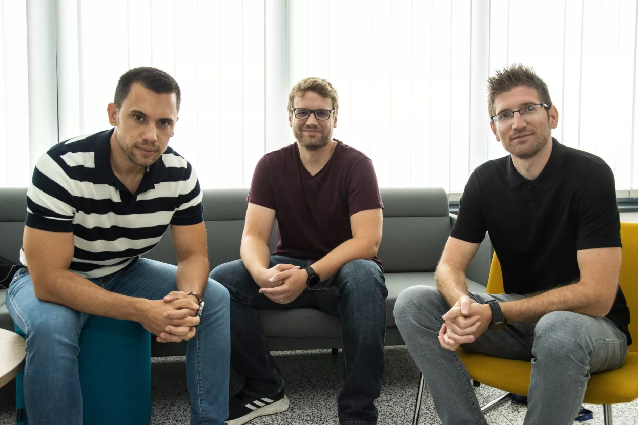 Pine studio, Boris Barbir, Tomislav Podhraški, Vladimir Koščica