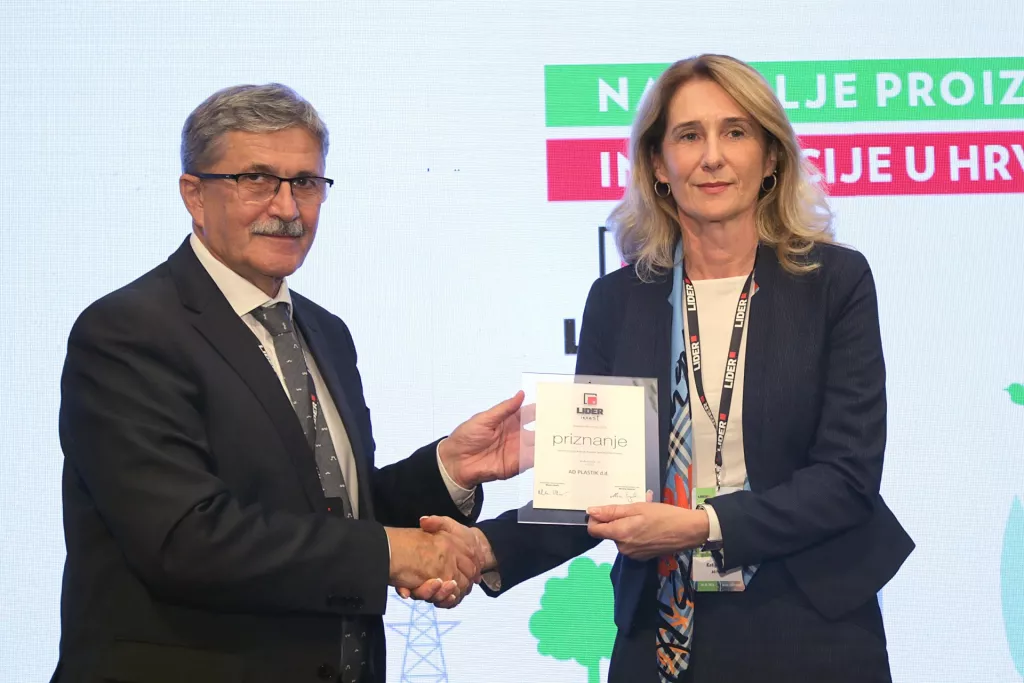 Lider Investicijska konferencija 2023. Miodrag Šajatović i Katija Klepo